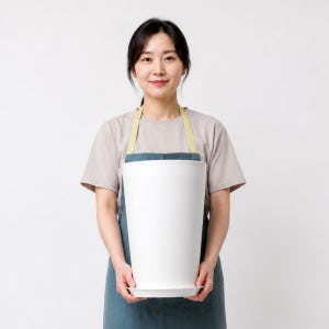 국산 플라스틱 화분 심플형 대형