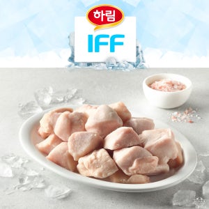 하림 IFF 핑크솔트로 간을 한 한입 닭가슴살 1.1kg