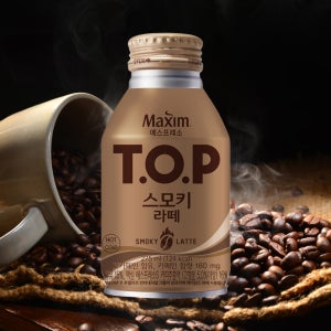 동서 티오피 스모키 라떼 275ml 24캔 TOP 편의점 음료수 캔커피 뚱캔 캔음료