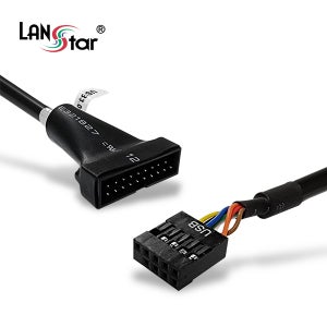 랜스타 USB3.0 20핀 to USB2.0 9핀 변환 케이블 LS-U3020G