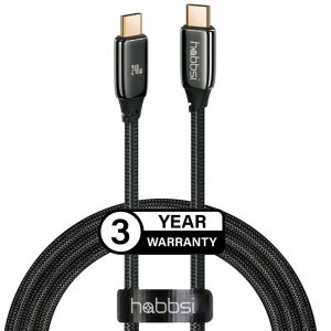 햅시 240W PD QC5.0 CtoC 초고속 충전 케이블 1.2m 스마트폰 노트북 전용
