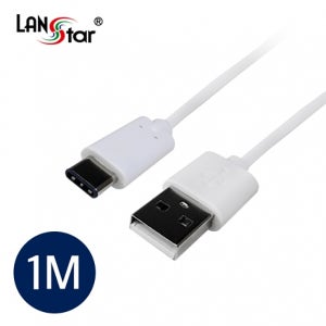 랜스타 USB 3.1 C타입 충전 케이블 1M LS-U31-CM2AM-1M