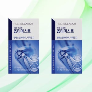 리뉴얼 필리서치 관절연골 옵티머스트 90정 2박스