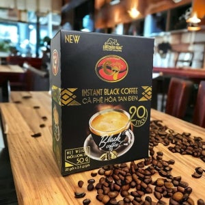 베트남 C7 블랙 인스턴트 커피 무설탕 50g(2.5gX20팩)X 1box Ca Phe Hoa Tan Den 롯데마트 커피 uwak 루왁 아메리카노 푸꾸옥 다낭 나트랑
