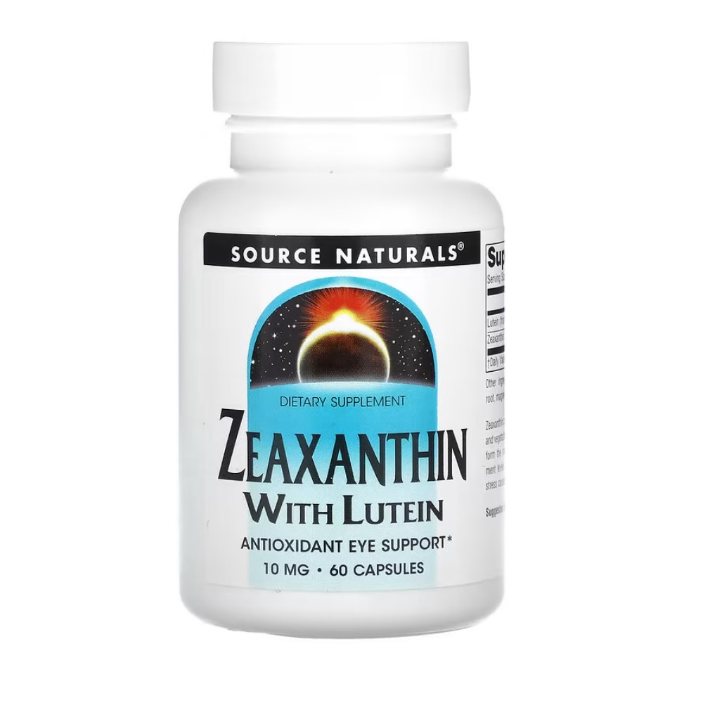 소스 내추럴스 제아잔틴 <b>루테인 10mg</b> 60캡슐