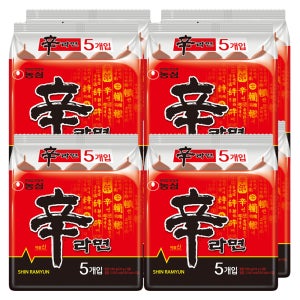 농심 신라면 오리지널, 120g, 40개