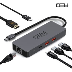 메타블 USB3.2 Gen2 C타입 멀티 허브 노트북 맥북 포트 확장