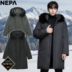 네파 롱패딩 고어텍스 구스 야상 남성 아르테 다운 자켓