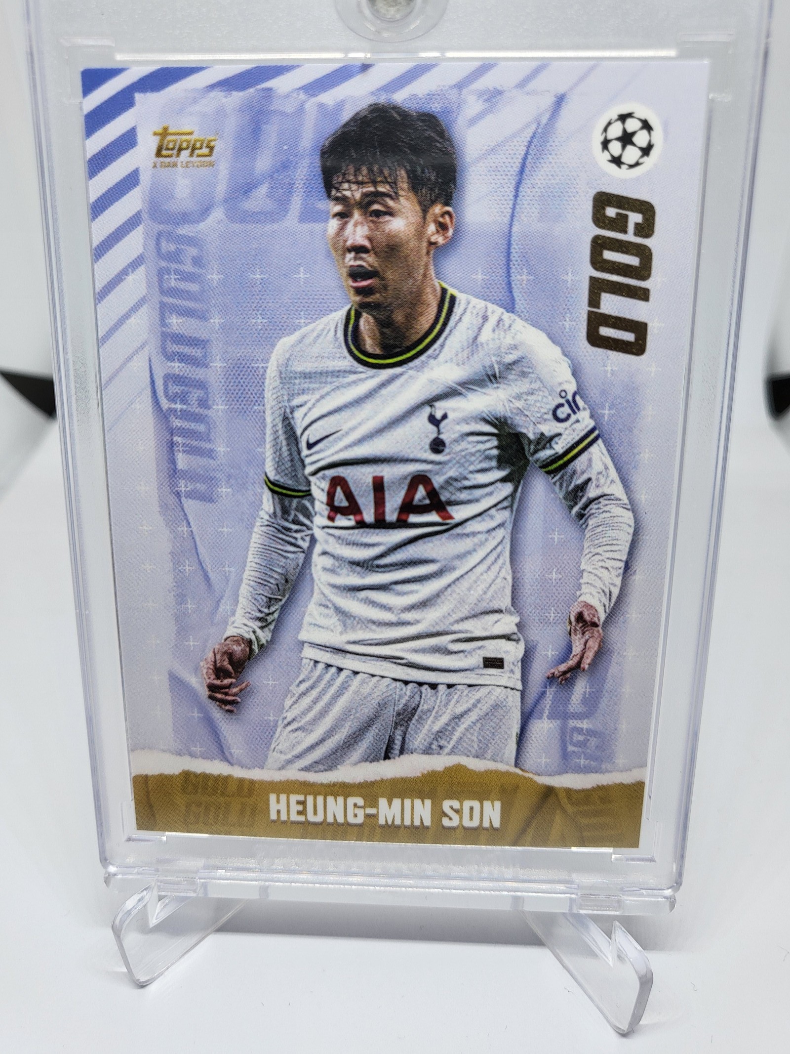 2022 Topps Gold UEFA 손흥민 Heung-Min EPL카드 축구카드