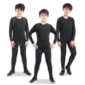 어린이 키즈 아동 축구 이너웨어 기모용 세트