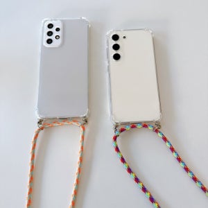 갤럭시 크로스 목걸이 A70 스타 조절 어깨 케이스