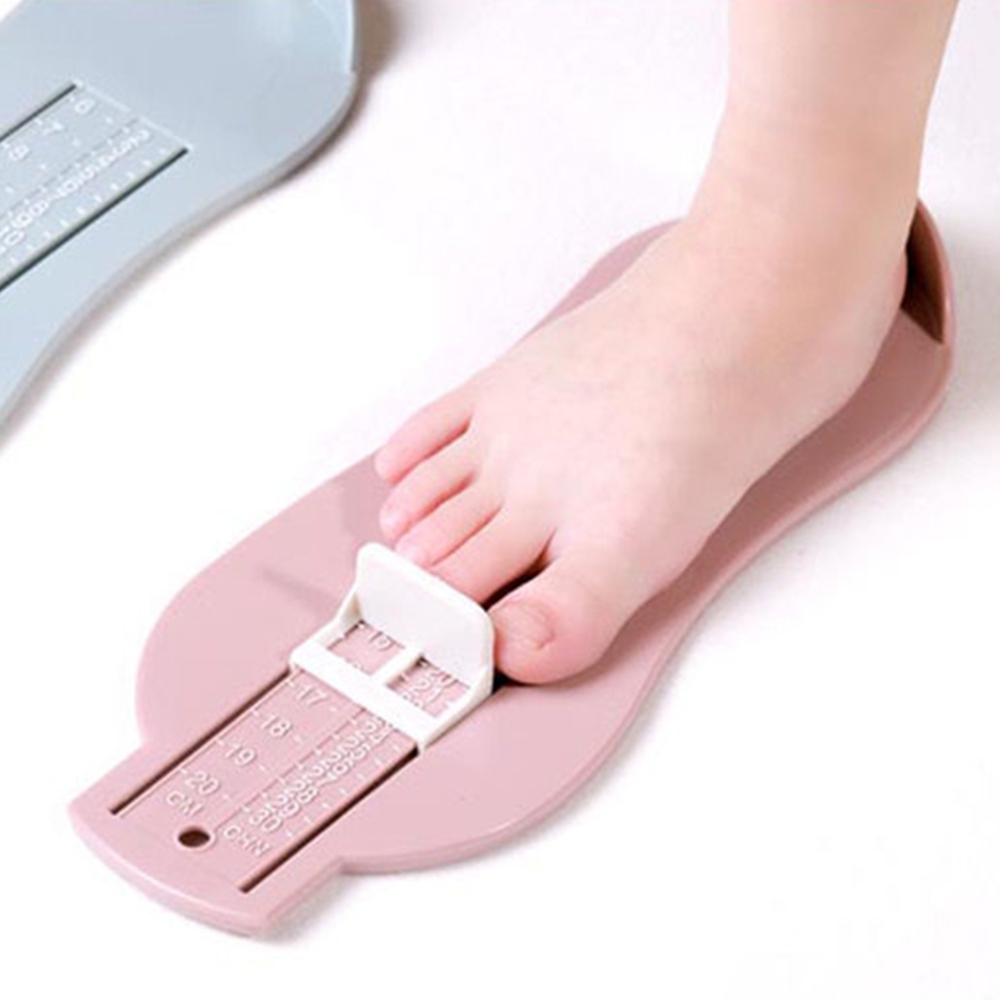 유아 아기 발사이즈 측정기 발 크기 길이 재기 자