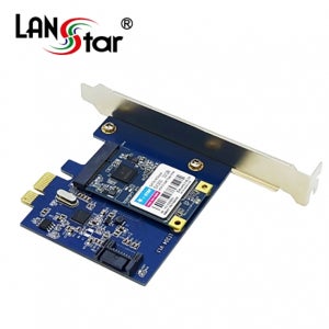 랜스타 Msata to SATA PCI-E Express 카드 LS-PCIE-MSATA