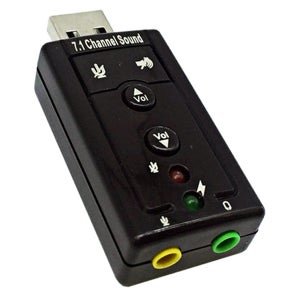 랜스타 7.1채널 USB 외장형 사운드카드 LS-USOUND-7.1