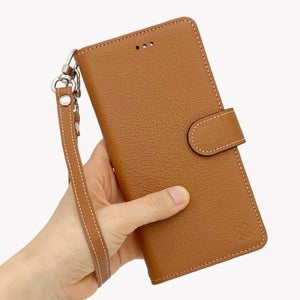 갤럭시S21FE 부드러운 소가죽 다이어리 케이스 SM-G990N