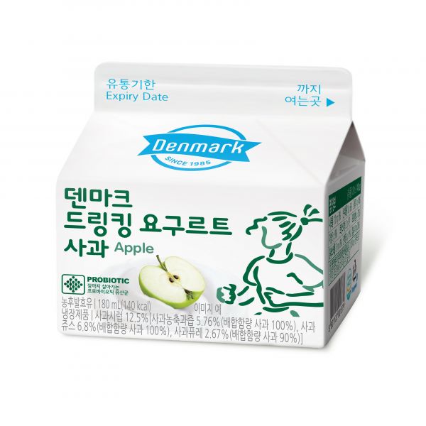 드링킹요구르트사과 덴마크 냉장
