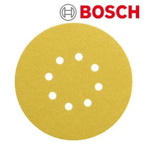보쉬 원형 샌드페이퍼 샌딩페이퍼 127mm 8홀 샌딩 사포 페파 빼빠 GEX-125용