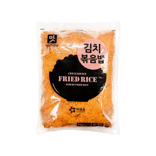 아워홈 김치 볶음밥 3kg 대용량