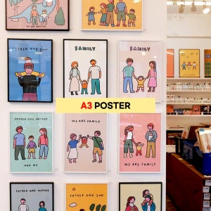 제로퍼제로 아기방꾸미기 일러스트 그림 인테리어 포스터