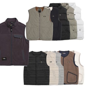 내셔널지오그래픽 패딩조끼 플리스 베스트 뽀글이조끼 경량다운 아웃포켓