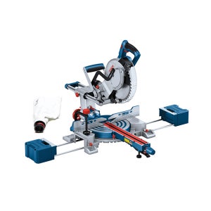 보쉬 GCM18V-254D 충전 슬라이딩 각도절단기 베어툴 254mm 바이터보 톱날포함