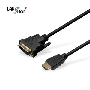 랜스타 DVI 싱글 to HDMI 케이블 20M LS-DVI19M-HDMI-20M