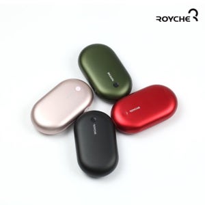 충전식 손난로 휴대용 전기 전자핫팩 손난로 보조배터리 양면발열 HW-03