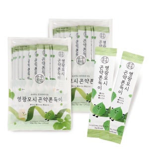 영광모시 곤약쫀드기 쫀득이 간식 15개입+15개입