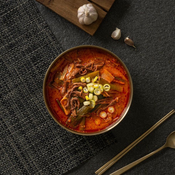 홍익궁중전통육개장 750g 5팩(10인분) 얼큰 사골 육개장 진한 찌개 소고기 국
