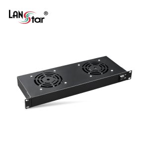 랜스타 허브랙 서버랙 1U 2팬 쿨링팬 LS-HS2FAN