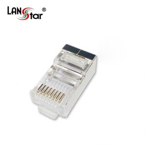 [LANSTAR] 랜스타 모듈러콘넥터 RJ-45 LSN CAT 5E STP 8P8C (100개)
