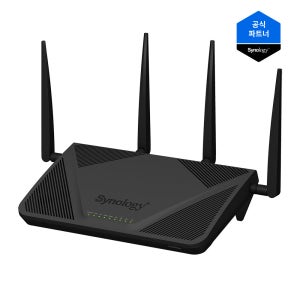 시놀로지 RT2600ac 유무선공유기 기가비트 듀얼밴드 VPN 메시 와이파이, 2년보증