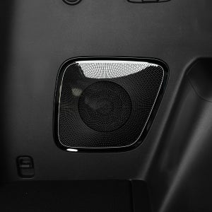 디올뉴 싼타페 MX5 악세사리 3열 스피커 커버 블랙 몰딩 튜닝 용품