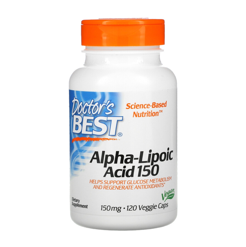 닥터스베스트 알파 리포산 150 <b>Alpha Lipoic Acid</b> 120베지캡슐