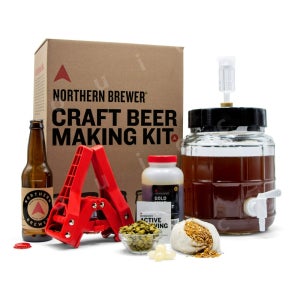 Northern Brewer 1갤런 수제맥주 만들기 스타터 키트 맥주레시피 아이리쉬 레드 에일