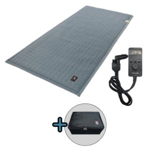 꼼지락 DC 12V 카본 탄소 매트 차박캠핑 전기요 2인용 더블 1200x1850mm
