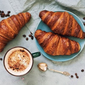 델리프랑스 버터 크로와상 생지 80g 56개 대용량 크로플 크룽지 크로아상 와플