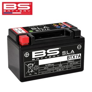 [무료완충이벤트] BS 배터리 SLA 타입 BTX7A 12V 6.3Ah - 엑시브, 비노125, 넥스, 어드레스, SYM JET14, DD110, 필그림125