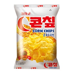 크라운 콘칩 군옥수수맛 70g [C콘칩]