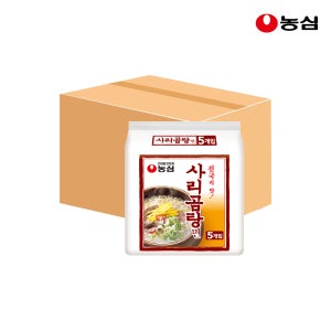 농심 사리곰탕면 110g x 40개입 봉지라면