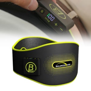 영국 마이가 뱃살강타 안마기 복부 마사지기 배 EMS 온열 허리마사지기 진동안마기