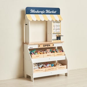 키앤비 모더닉 우든 소꿉놀이 마켓놀이 세트