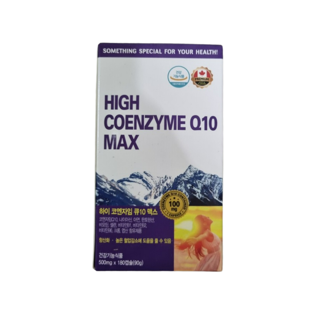 <b>헬스프랜드</b> 하이 코엔자임 Q10 맥스 500mg x 180캡슐
