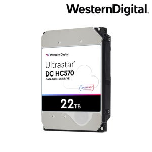 [WD공식총판점] Ultrastar HC570 22TB SAS WUH722222AL5204 SAS 타입 헬륨 무상5년보증 공식총판점(SATA3 호환안됨)