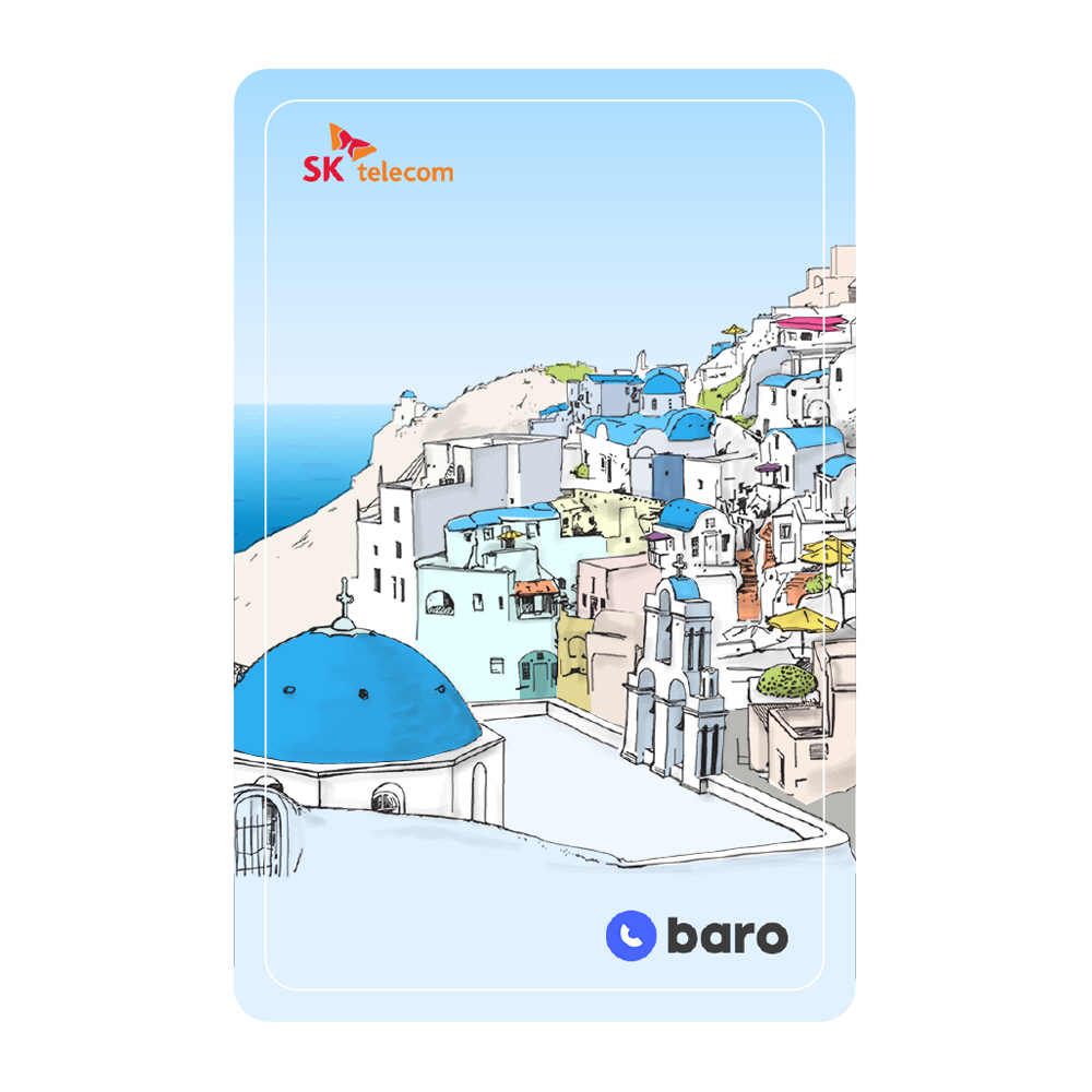 SKT로밍_baro 12GB 카드