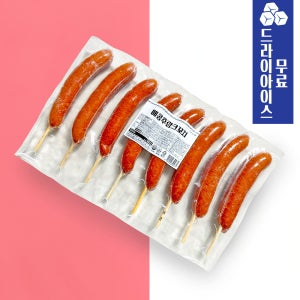 [분이네] 매콤 후랑크 꼬치 960g 핫바 소시지 편의점 휴게소 후랑크 소세지