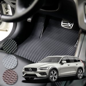 볼보 V60 크로스컨트리 체인 카매트 고무 발판