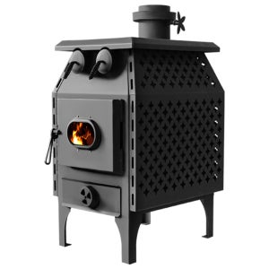 꾸버스 백두40 고급형 화목난로 장작 나무 펠렛 난로 가정용 업소용