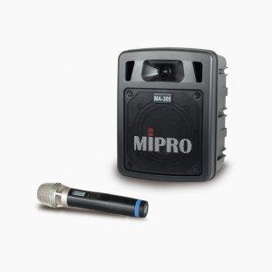 미프로 MA-300 휴대용 무선앰프/ 블루투스, USB 플레이어 내장/ 무선마이크 포함/ 2023신형