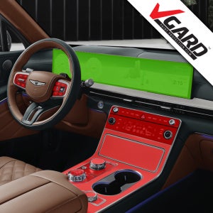 GV80 페이스리프트 실내PPF 블랙하이그로시 생활보호필름 브이가드